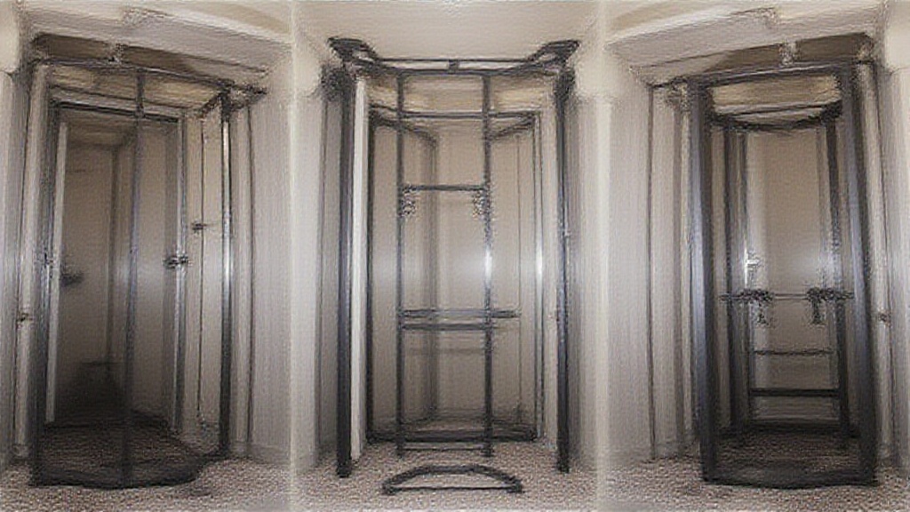 Various pull-up bars mounted on different home walls, showing different types and styles suitable for home gyms